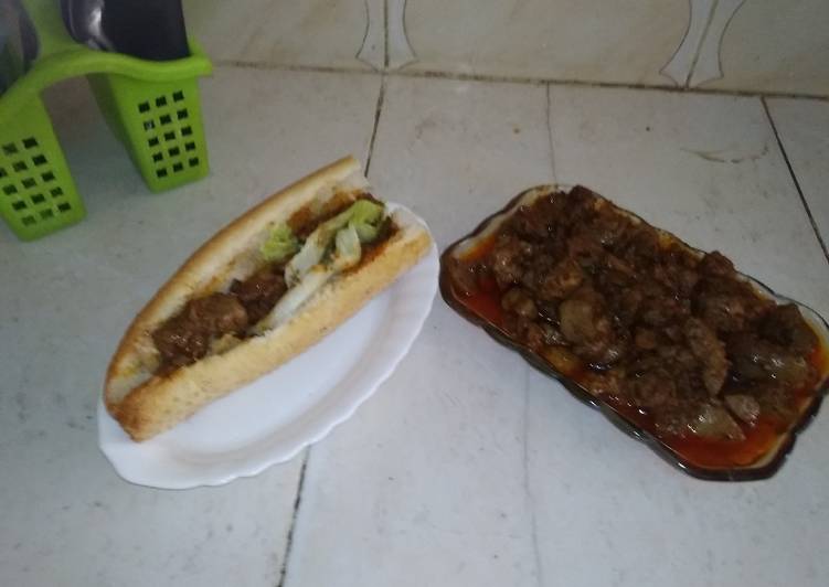 كبدة مشرملة