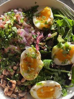 Foto de Salada de Atum e Feijão Frade