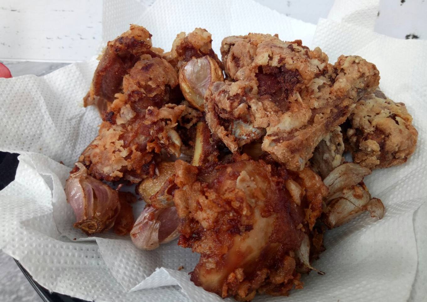 Ayam Goreng Bawang Putih #WeekendChallenge