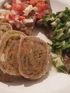 Una foto de Matambre vegan (tiramos la casa por la ventana :D)!