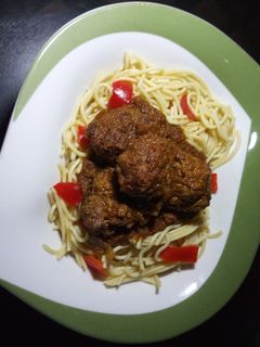 Mince meat stew ainihin hoton girkin