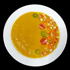 A picture of Mango Gazpacho.