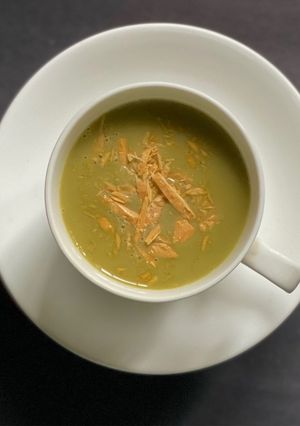 A picture of Chocolate Matcha Latte.