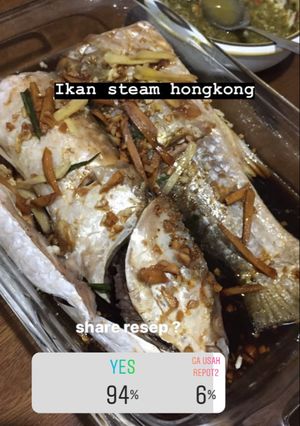 Foto resep Ikan steam hongkong rumahan