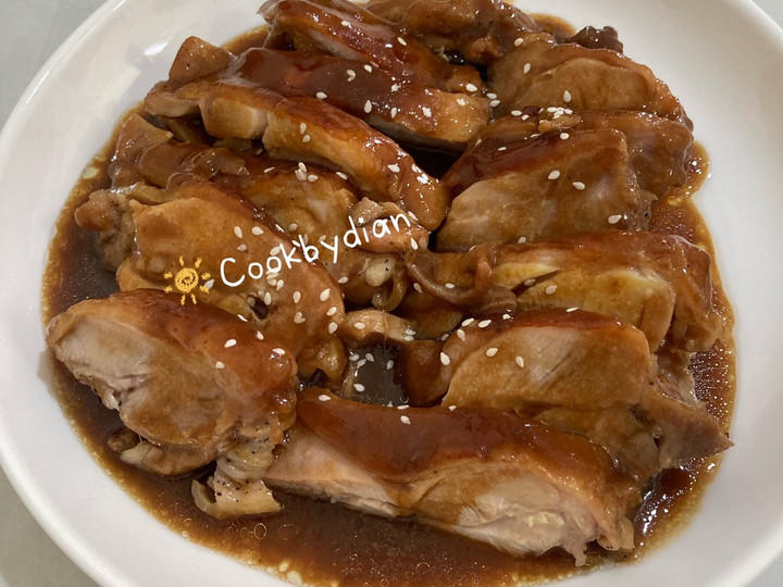 Resep Chicken teriyaki yang Menggugah Selera