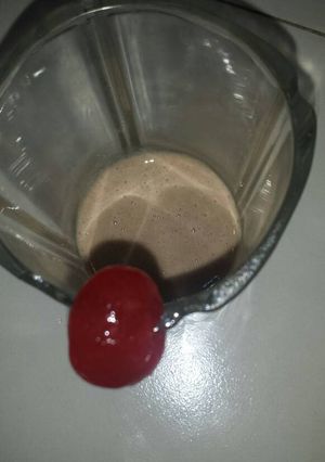 A picture of Banana smoothie.