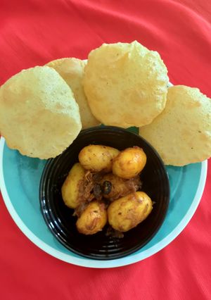 মশলাদার ছোটো আলুর দম (Masaledar choto aloor dum recipe in Bengali) রেসিপির প্রধান ছবি