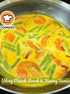 Gambar 👩‍🍳Udang Masak Lemak & Kacang Buncis