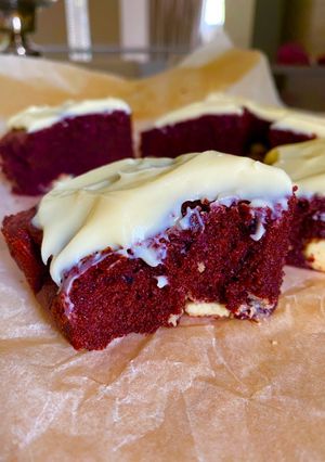 Φωτογραφία της συνταγής Red brownies
