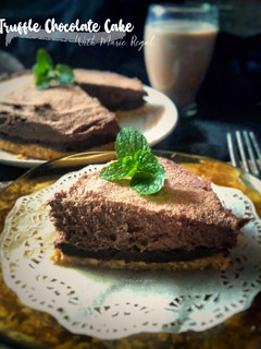 Foto resep Truffle Chocolate Cake