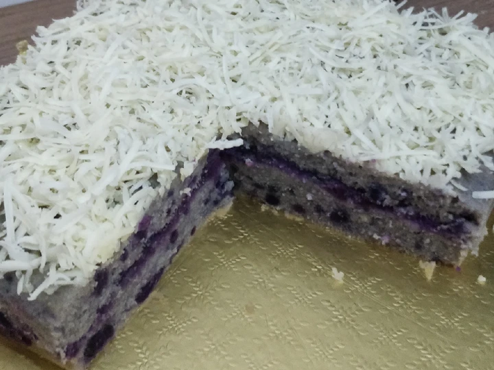 Langkah Gampang Membikin Resep Bolu Ubi Ungu Kukus yang Uenak Anti Ribet, Mantap