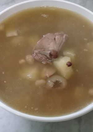 Foto resep Sup bengkoang dan kacang merah chinese sup