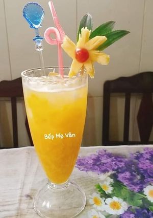 Hình của món Sinh tố thơm.