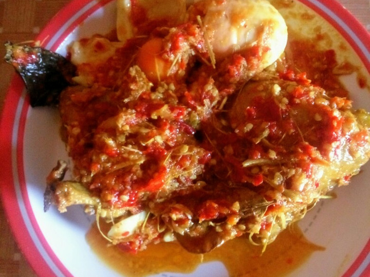 Resep Judul :ayam dan telor rica-rica, Menggugah Selera