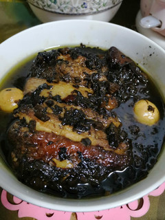 Foto resep Braised Pork Belly (梅菜扣肉)