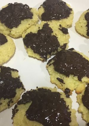 Una foto de Cookies de coco sin harina!