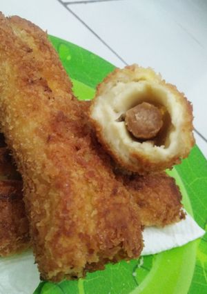 Foto resep Roti gulung sosis