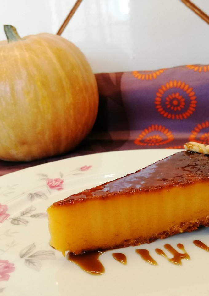 Una foto de Pudin de calabaza