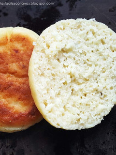 Una foto de Sorprendente pan de papa/patata, harina de arroz y almidón de maíz. SIN GLUTEN SIN HORNO Y ECONÓMICO