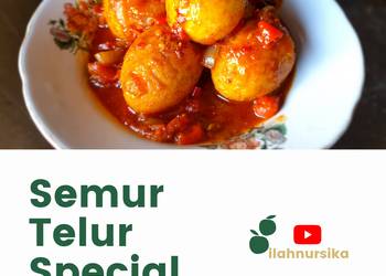 Resep Baru Semur Telur Special Gurih Mantul