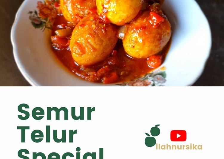 Resep Baru Semur Telur Special Gurih Mantul