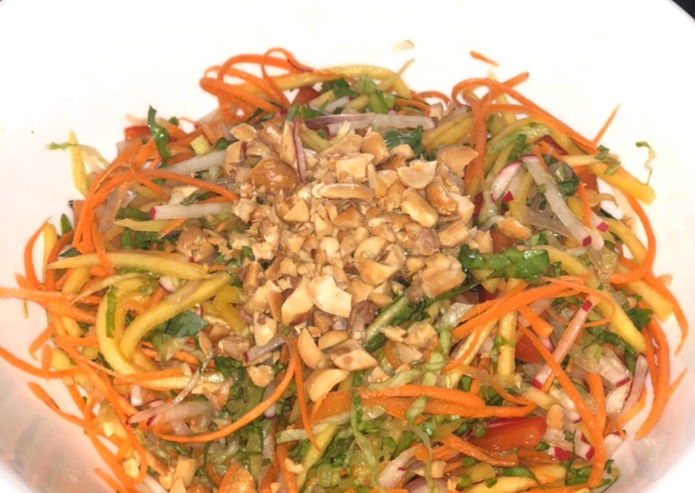 Ensalada de mango vietnamita