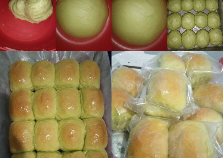 Roti Sobek Pandan Isi