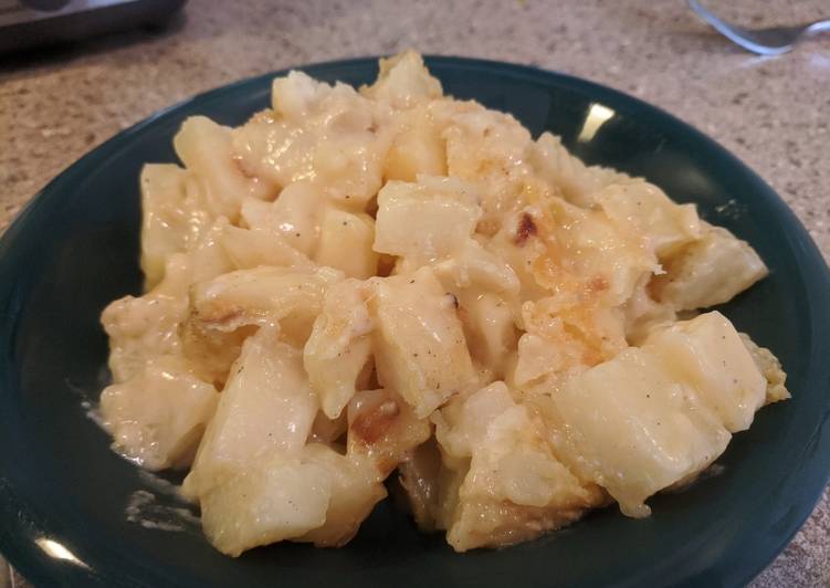 Step-by-Step Guide to Prepare Super Quick Homemade Vegan Cheesy Potatoes