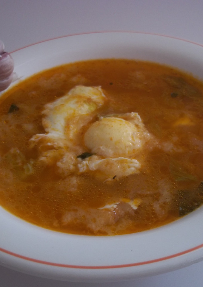 Una foto de Sopa de ajo de Barxell