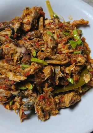 Foto resep Tongkol suir pedas petai