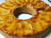Una foto de torta de manzana