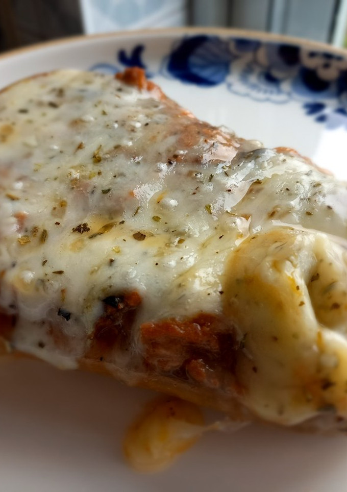 Una foto de Calabaza rellena de carne