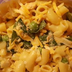A picture of Tuna with noodles.