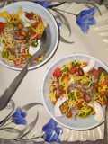 স্প্রাউট ছোলা মুগ চাট(Sprout Chole Moog Chat recipe in Bengali)