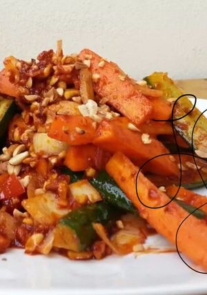 A picture of Vegetarian Prickle Salad / Acar Acar.
