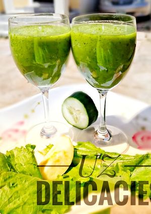 A picture of Tasty Green juice.