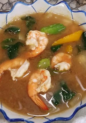 รูปของ แกงเลียงกุ้งสด