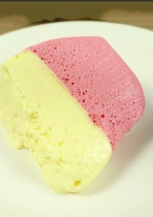 Una foto de Postre esponjado de gelatina