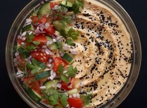 Hummusz recept fotója