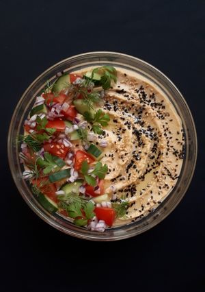 Hummusz recept fotója