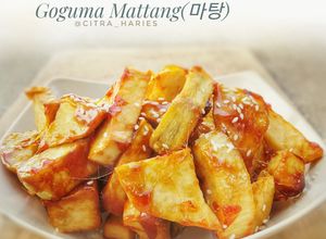 Foto resep Goguma Mattang(고구마 맛탕)