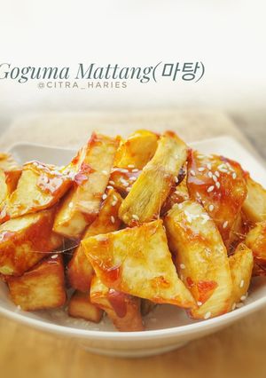 Foto resep Goguma Mattang(고구마 맛탕)
