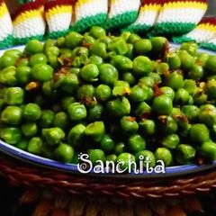 Green peas ghughni/ Chhaunki Matar A picture of Green peas ghughni/ Chhaunki Matar.
