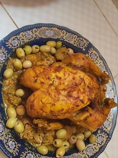 صورة لوصفة دجاج محمر ومدغمر 🍗🍗🍗