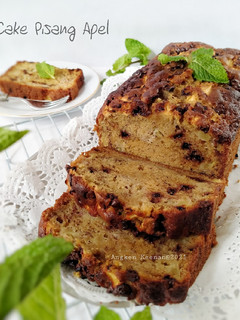 Foto resep Cake Pisang Apel No Mixer