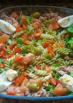 Foto principal de Ensalada de pasta a la vinagreta