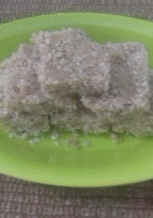 A picture of Sesame barfi.