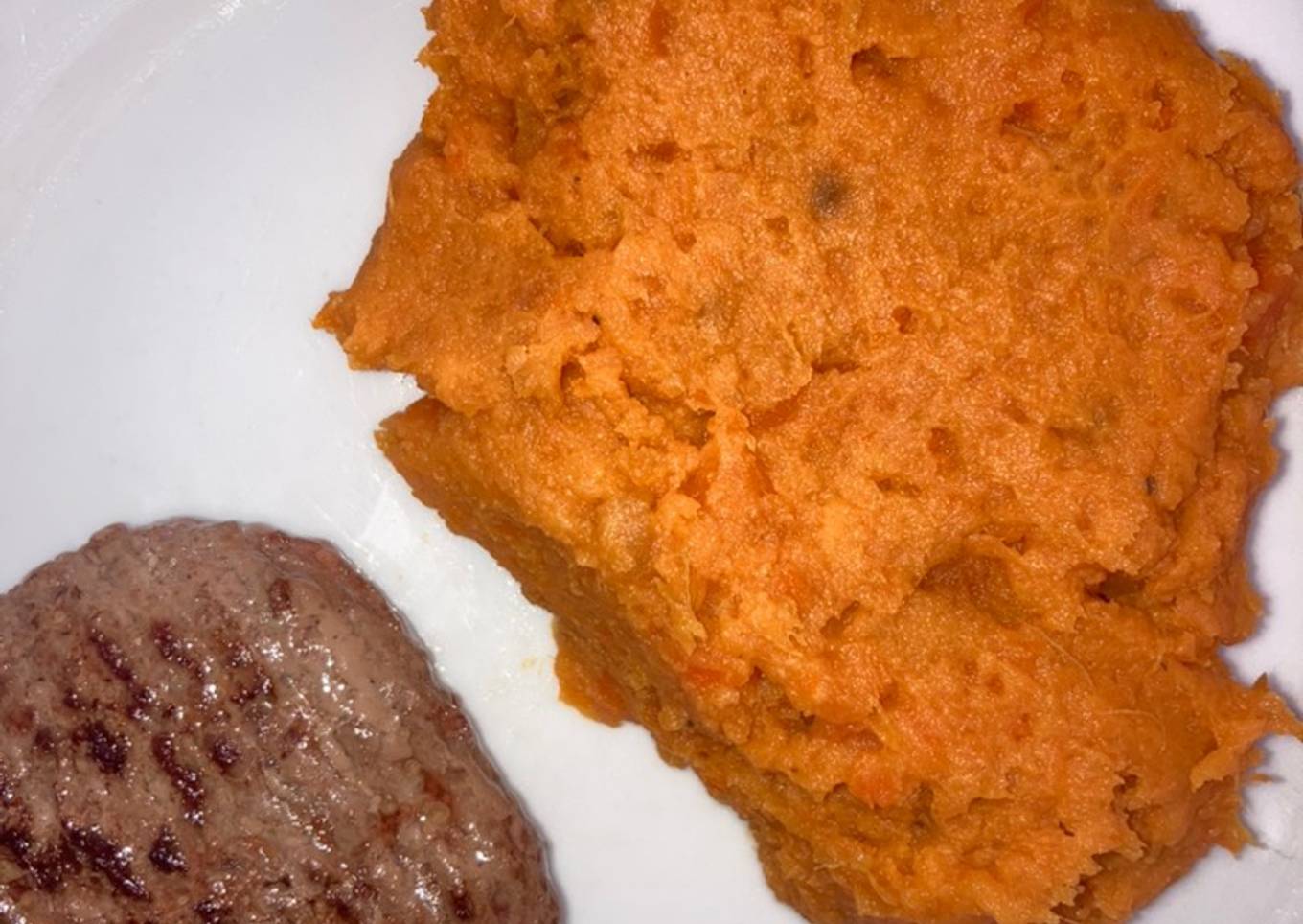 Purée carottes et patates douces🍠 🥕