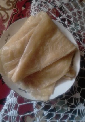 صورة لوصفة الفطير😊
