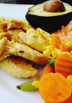 Una foto de [Comida] Fajitas a la mostaza